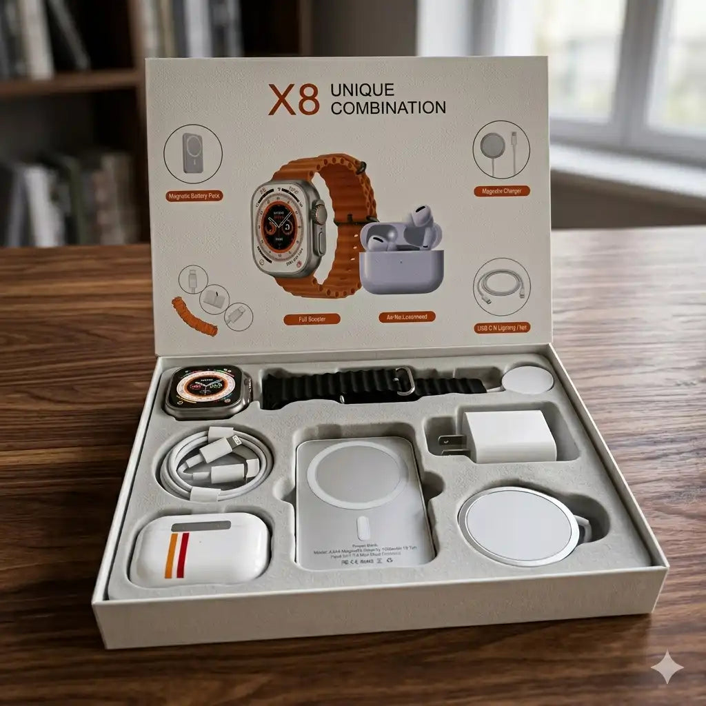 Set Inteligente X8 Ultra Pro 6 en 1: El Ecosistema Tecnológico Definitivo 🚀